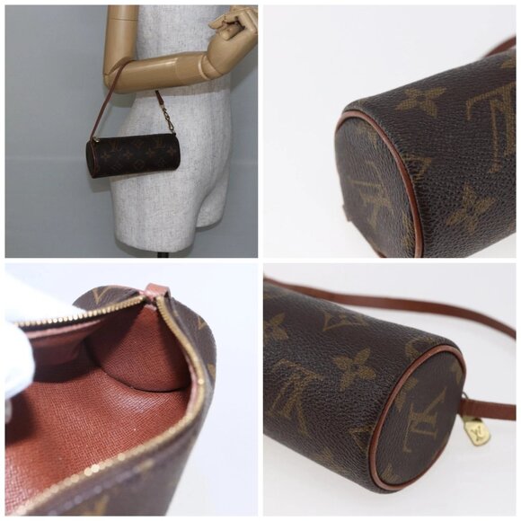 LOUIS VUITTON Monogram Papillon Pouch LV Auth - Picture 16 of 16